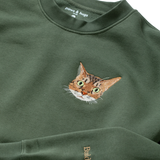 Men’s Custom Embroidered Crewneck
