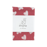 Pink Heart Pet Bandana