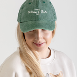 Wine & Cats Cap in Green