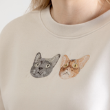 Women’s Custom Embroidered Crewneck