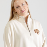 Women’s Custom Embroidered Half Zip
