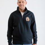Men’s Custom Embroidered Half Zip