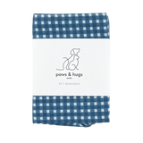 Blue Gingham Pet Bandana
