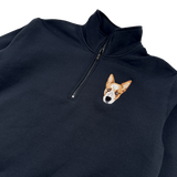 Women’s Custom Embroidered Half Zip