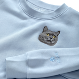 Women’s Custom Embroidered Crewneck